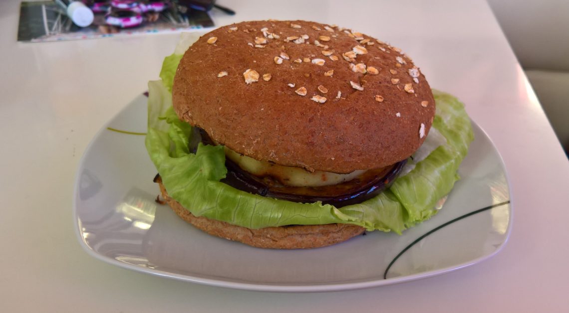 Auberginenburger