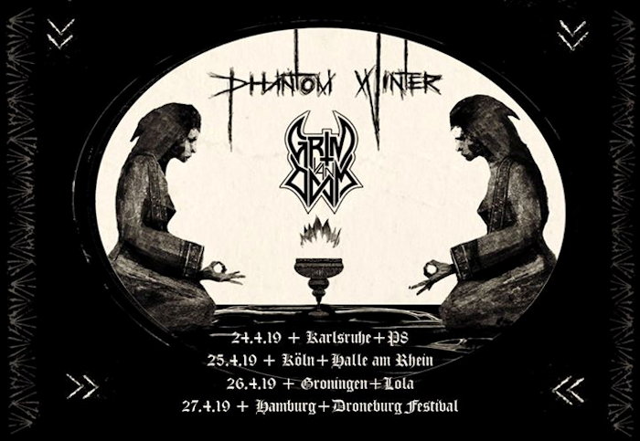 Phantom Winter, Grim Van Doom und Pressor im P8 Karlsruhe